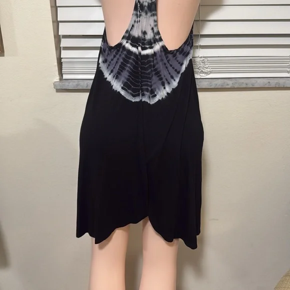 Lucky Brand Swimwear Half Moon Tie Dye Cover-up woman dress tank size MEDIUM - Picture 7 of 8